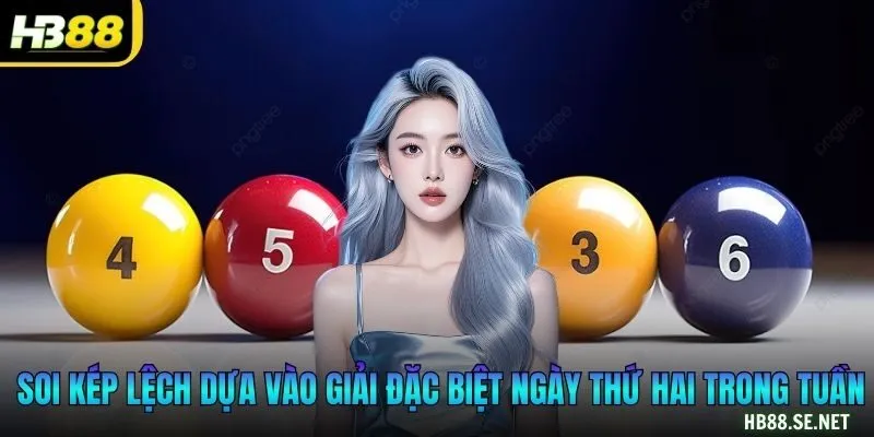 Soi kép lệch dựa vào giải đặc biệt ngày thứ Hai trong tuần